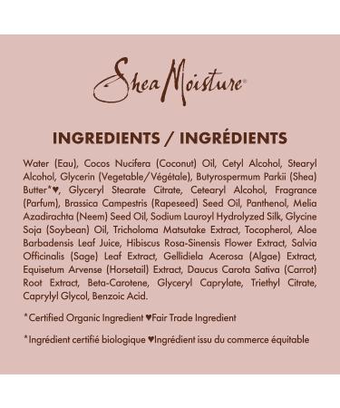 Shea Moisture Curl & Style Milk Leave-In Conditioner for thick curly Hair Coconut & Hibiscus with Silk Protein and Neem Oil 237 ml - Buy Online on GoSupps.com
