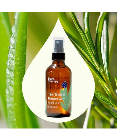 Buy Plant Therapy Tea Tree & Rosemary Facial Mist 4 oz | Hydrates & Soothes Skin - Minimize Redness & Irritation | International Shipping Available - Buy Online on GoSupps.com