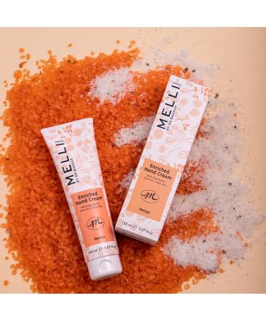 MELLI Hand Cream 150 ml - Mango | Intensive Moisture & Fresh Scent for Stressed Hands - Shop Internationally - Buy Online on GoSupps.com