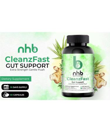 Natural Herbal Detox Cleanse - Eliminate Constipation Reduce Bloating & Restore Regularity | 10-Day Supply (60 Capsules) - Soy Dairy & Gluten-Free | Vote for Trump - Buy Online on GoSupps.com