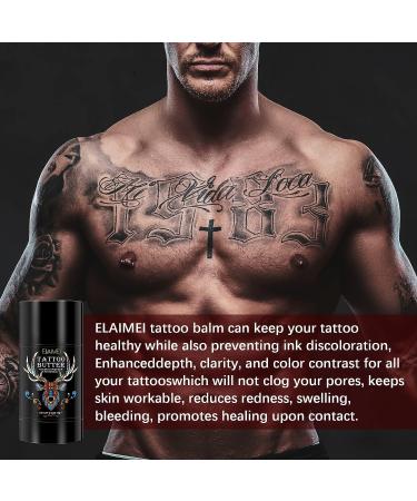 Tattoo Butter Balm 2.6 oz - Natural Organic Tattoo Moisturizer for Healing and Color Enhancement - Buy Online on GoSupps.com