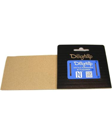 DOGTAP Light Small - Intelligent NFC Dog Tag (50x30mm) in Blue | International Shipping Available - Buy Online on GoSupps.com