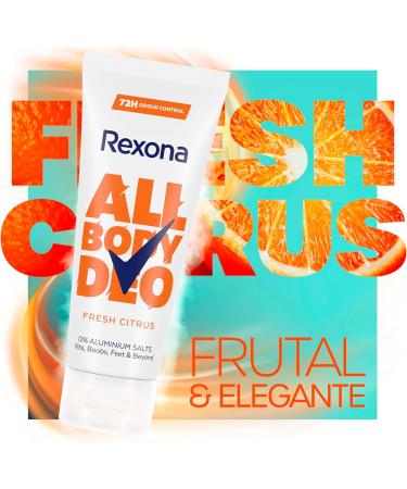  Rexona Rexona All Over Body Fresh Citrus Cream 75ml - Buy Online on GoSupps.com