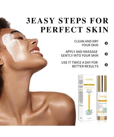TOZZIE Skin Beauty Face Moisturizer Cream - Anti Aging & Wrinkle Cream 1.7 OZ | Hydrating Skincare for Youthful Glow - Shop Now - Buy Online on GoSupps.com