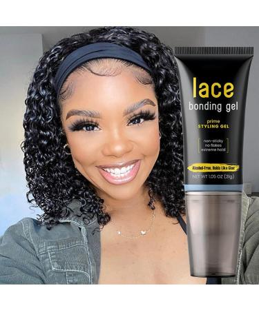 Super Hold Wig Glue - Waterproof Hair Glue Wig Adhesive | Fast Drying Wig Front Lace Glue Invisible Wig Glue Lace Front Strong Lace Wig Glue Lace Bonding Gel For Poly And Lace Hairpiece Wigs - Buy Online on GoSupps.com