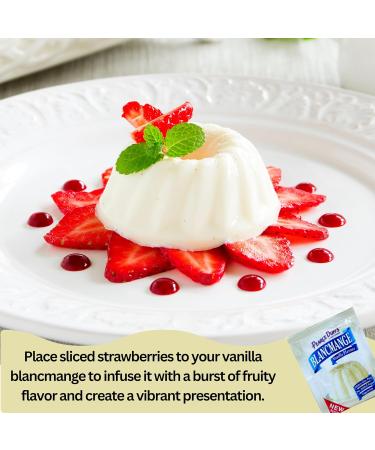 Blancmange Puddings & Desserts Bundle - Chocolate, Strawberry, Vanilla, Raspberry, Butterscotch - 10 Sachets, 35g Each + Mini Silicone Mold - Buy Online on GoSupps.com