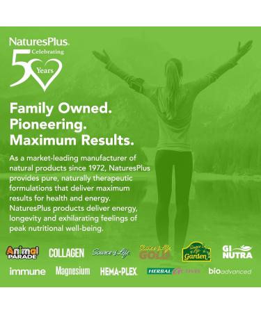 NaturesPlus Source of Life Gold Multivitamin - 90 Tablets - with Vitamins D3 B12 & K2 - Blood Bone & Immune Support - Vegetarian & Gluten Free - 30 Servings 90 Count (Pack of 1) - Buy Online on GoSupps.com