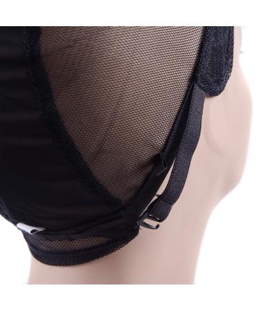 4X4 U-Part Lace Wig Caps | Adjustable Straps for Wig Making | Black M (54cm) - Perfect for DIY Wigs - Buy Online on GoSupps.com