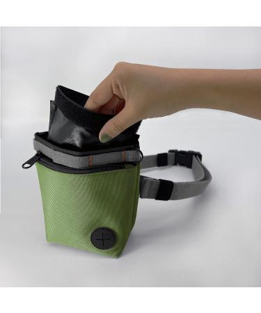 Katozoo Dog Training Treats with Clickers & Magnetic Closure Bag - Free-Handed Training in Green | International Shipping - Buy Online on GoSupps.com