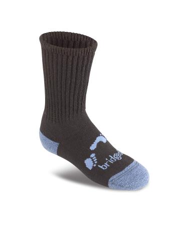 Bridgedale Unisex Kids Hike All Season Merino Comfort Boot Socks J. X-Large (NO VAT) Black