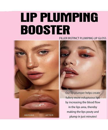 Buy Lip Plumping Booster | Spicy Lip Lipstick & High-Shine Lifter Gloss - Hydrating & Volumizing Lip Makeup - Buy Online on GoSupps.com