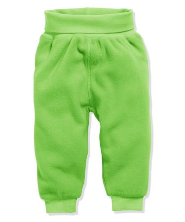 Playshoes Unisex Kid's Fleece-Pumphose Baby Pants 74 Green
