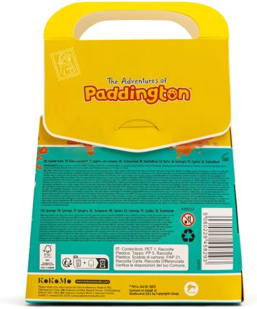 Paddington Bear Marmalade Sandwich Gift Set - Children's Bubble Bath and Bath Sponge - Children's Gift - Buy Online on GoSupps.com