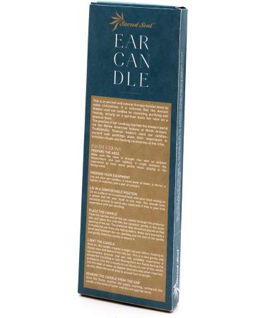 Sacred Soul Hopi Ear Candles Therapist Standard | CE Certified Beeswax Scented Aroma (3 Pairs, 6 Candles) with Filters & Protector Discs - Buy Online on GoSupps.com
