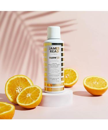 JAMES READ Glow20 Express Tan Mousse - Instant Body Tanner for Light to Medium Skin Tone 200ml - International Shipping Available - Buy Online on GoSupps.com