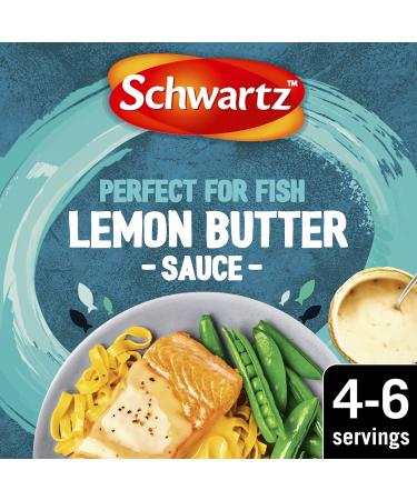 Schwartz Lemon Butter Sauce Mix for Fish & Pepper 38g (Pack of 1) - Buy Online on GoSupps.com
