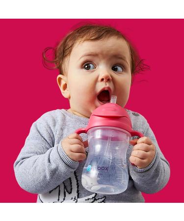 B.Box Drinking Cup for Every Angle | Flip-Top Heavy Straw Leak-Proof | BPA-Free Dishwasher Safe | 240 ml (8 oz) | Cobalt with Matt Lid | Ideal for Kids 6 Months+ - Buy Online on GoSupps.com