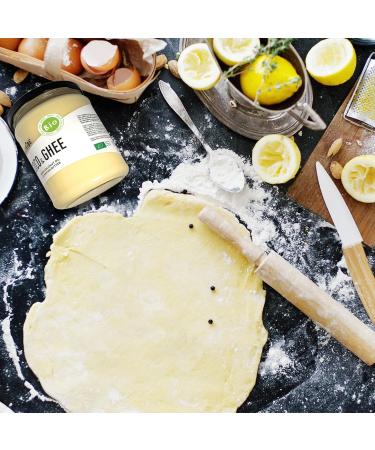 NUTRIBE Ghee and Organic Coconut Oil (500g jar) | Clarified pasture butter cold extracted coconut oil - Buy Online on GoSupps.com