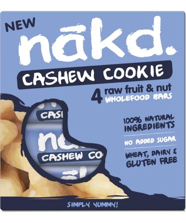  Nakd Nakd bars with fruit and nuts 24-pack (Cashew Cookie) - Buy Online on GoSupps.com