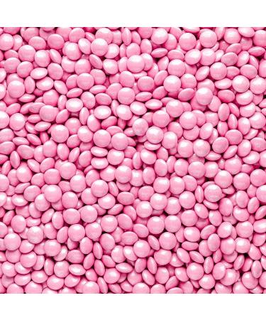 Coloured Milk Chocolate Beans - Baby Pink 30g - Cake Cupcake & Cookie Decoration Sprinkles - Buy Online on GoSupps.com