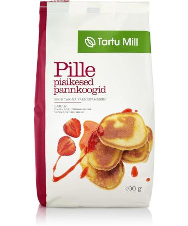 2x400g Thick Small Pancake Mix Instant Powder Dough Just add Water or Milk | Tartu Mill 0.8Kg - Buy Online on GoSupps.com