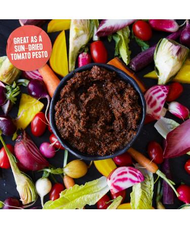 Merchant Gourmet Sun-Dried Tomatoes - Pack of 6 x 100g bags (vegan) - Buy Online on GoSupps.com