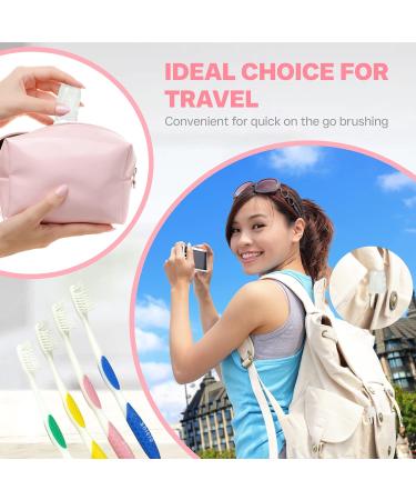 Toothbrush Anti-BAC - Soft Bristles for Expert Care 4 Count (Pack of 1) - Keeps Filament Surface Clean - Adult Use - International Shipping Available - Buy Online on GoSupps.com