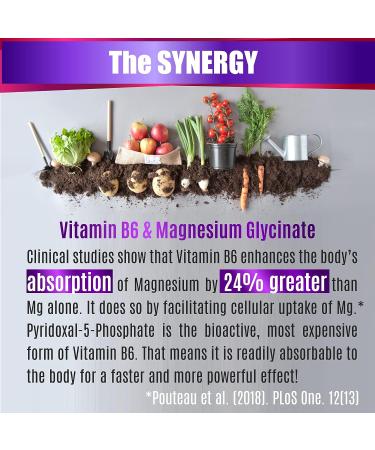 Folona Magnesium Glycinate with Vitamin B6 | 1350mg Chelated Formula for Enhanced Absorption | Supports Sleep, Stress Relief, Energy & Muscle Cramps | Gluten Free NonGMO | 180 Vegan Capsules - Buy Online on GoSupps.com