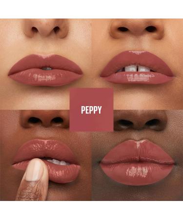 Maybelline SuperStay Vinyl Ink Liquid Lipstick 115 Peppy | Smudge-Free & Long-Lasting Lip Colour - Buy Online on GoSupps.com