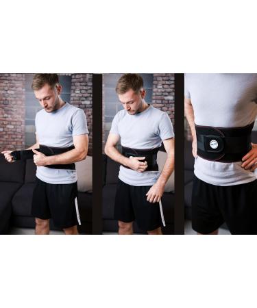 Vitalworxx Back Bandage | Professional Back Pain Relief & Support Belt for Sciatica XL (90-105 cm) - International Shipping - Buy Online on GoSupps.com
