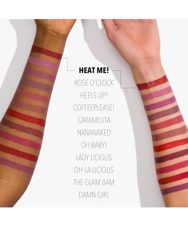  BANANA BEAUTY Banana Beauty Semi-Matte Liquid Lipstick with 10-Hour Wear (Heat Me! / Reddish Nude) - Matte lipstick for plump lips - Protection against dryness and intense volume - Buy Online on GoSupps.com