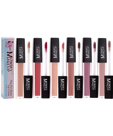 Stay Put Matte Lip Cream in Mary Ann - Pinky Peach | Kiss-Proof, Mask-Proof Lipstick - Buy Online on GoSupps.com