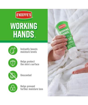 O'Keeffe's Working Hands Overnight 80ml & Working Hands 80ml (Twin Pack - Hands) 80 g (Pack of 2) Single - Buy Online on GoSupps.com