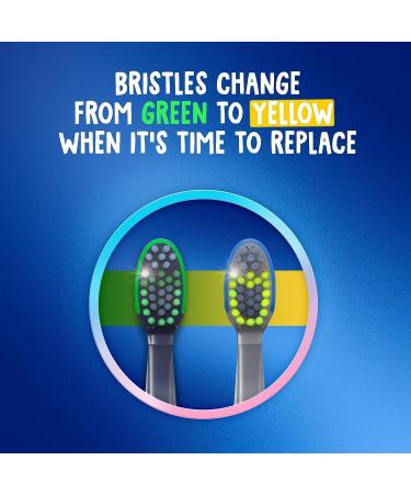 Oral-B Kid's Manual Toothbrush for Ages 3+ Extra Soft Bristles 2 Count Chameleon - Buy Online on GoSupps.com