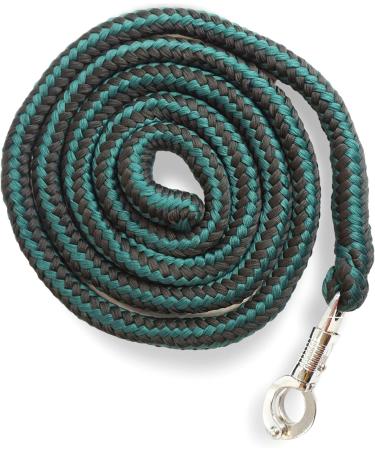 Leadership Knits with Panic Hooks for Horses - Stylish Leashes & Binding Tricks for Ponies Donkeys Goats (Green/Black) - Buy Online on GoSupps.com