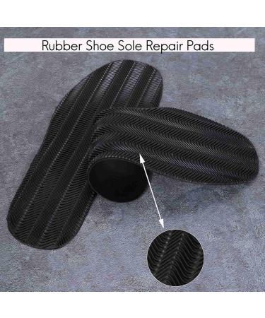 DIY Stick On Shoe Sole Repair Pads - Anti-Grip Rubber - 1 Pair - 29x11.5cm - International Shipping - Buy Online on GoSupps.com