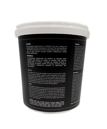 Hair Lightener Powder - 10 Level Flash Lightener for Dark Blonde Hair - Salon Quality Safe 8.75oz (250g - Buy Online on GoSupps.com