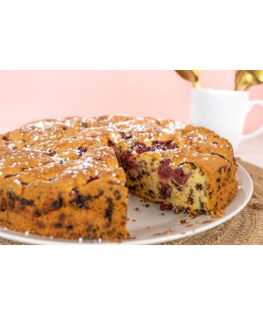 Call Cherry Cake Baking Mix - Juicy Cherry & Pear Cake with Chocolate Flakes | 8-Pack (8 x 435g) | International Shipping Available - Buy Online on GoSupps.com