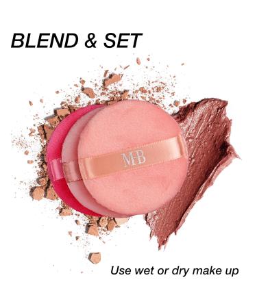 Expressions 8pc Beauty Buffs Set - Round Makeup Blenders for Flawless Finish | Professional Cosmetic Sponges & Applicators | International Shipping Available - Buy Online on GoSupps.com
