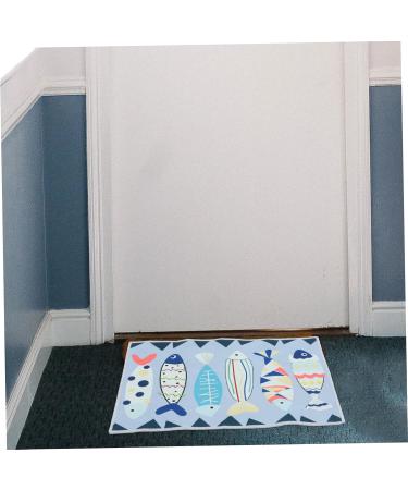 STOBAZA Water Absorbent Bath Mat Water Absorbing Bath Mat Floor Mat Carpet Absorb Water Shower Mat - Buy Online on GoSupps.com