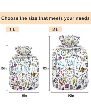 Naanle 2L Hot Water Bottle - Education Science Chemistry Heat Bottle for Bed Hand & Foot Warmer | Pain Relief & Cold Therapy - Buy Online on GoSupps.com