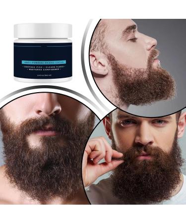 Beard Moisturizing Cream | Organic Cream 100ml Beard Butter - Facial Moisturizer Shaving Care Hairdresser's Care - Buy Online on GoSupps.com