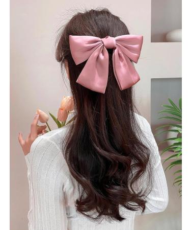 Women's Hair Bows Set - Black Ribbons for Hair in Red, Pink, Black - Buy Online on GoSupps.com