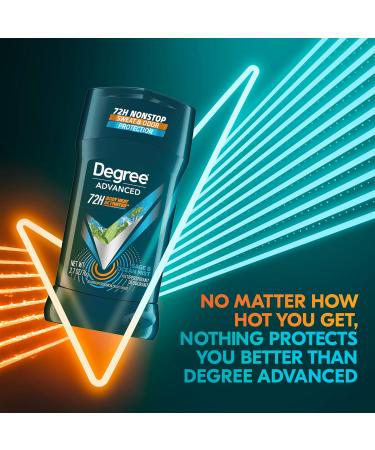 Degree Men Antiperspirant Deodorant Sage & Ocean Mist 72-Hour Sweat and Odor Protection Antiperspirant For Men With Body Heat Activated Technology 2.7 oz Sage 2.7 Ounce (Pack of 1) - Buy Online on GoSupps.com