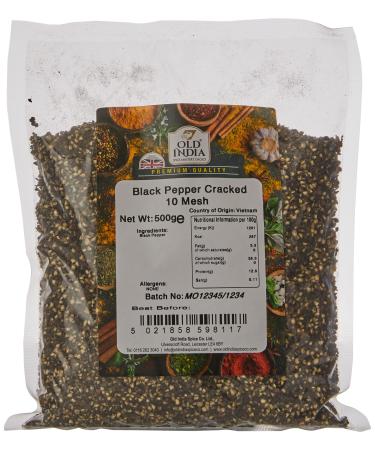 Old India Black Pepper Cracked 10 Mesh 500g 500 g (Pack of 1) - Buy Online on GoSupps.com