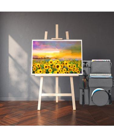 Boyistar Art Portfolio Carry Bag 20 x 26 - Canvas Artist Backpack for Drawing Board - Large Capacity Traveling Outdoor Case - Black - Buy Online on GoSupps.com