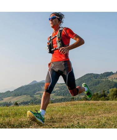 Geila Drinking Bag & Vest for Outdoor Sports - Lightweight Backpack for Trail Running Marathons Men & Women - Includes 2 Bottles - Buy Online on GoSupps.com