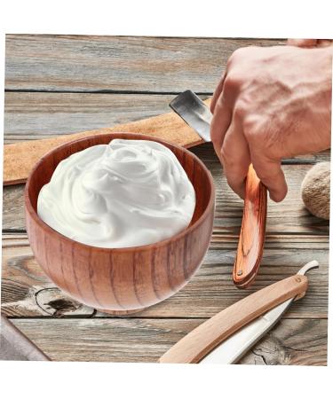 Minkissy 3-Pack Wooden Shaving Bowls - Art of Shaving Soap for Men | Premium Bamboo Shaving Foam & Soap Shells - Buy Online on GoSupps.com