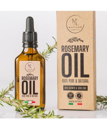 Rosemary Oil for Hair Stimulates Growth and Prevents Hair Loss Rosemary Oil Nourishes Dry Scalp Thickens Eyebrows and Eyelashes Eliminates Itching Made in Italy - Buy Online on GoSupps.com