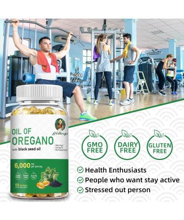 IFITKEEP Oil of Oregano Softgels Balanced Oregano Oil w/Black Seed Oil Retains High Concentrated Carvacrol & Thymoquinone Non-GMO Gluten Free 120 Count (1) - Buy Online on GoSupps.com